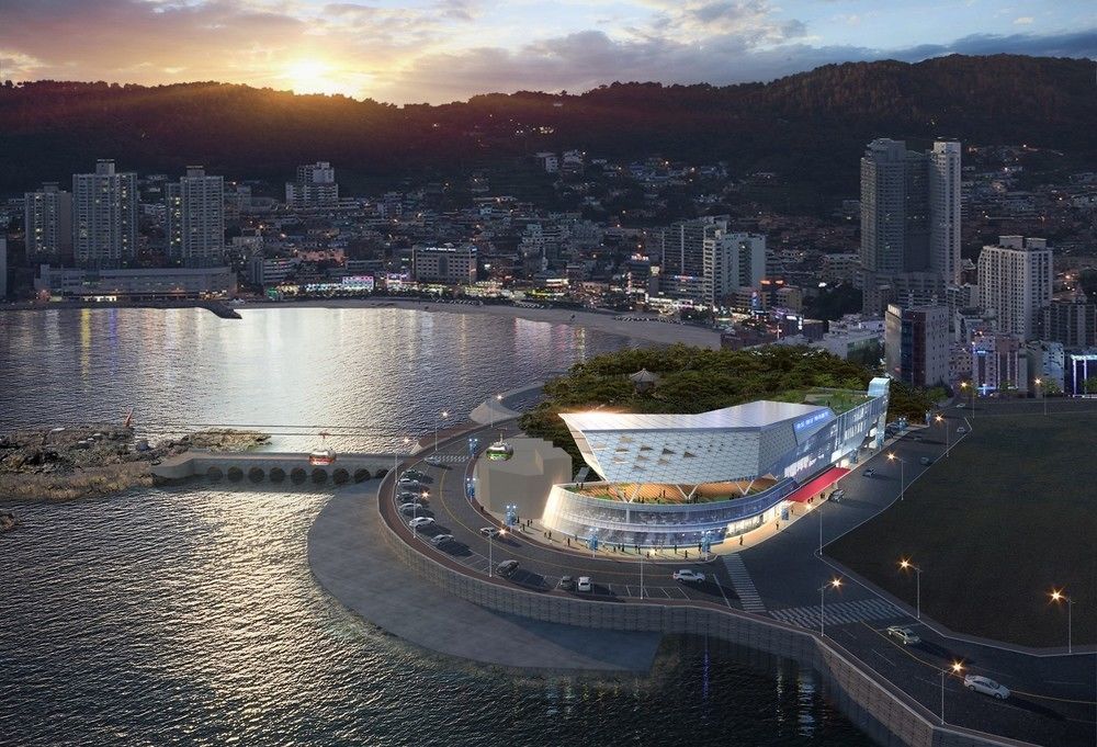 Busan Beach Hotel Busan Songdo Eksteriør billede